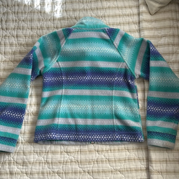 YXXS (4/5) Columbia Fleece Full Zip Jacket - Picture 4 of 6